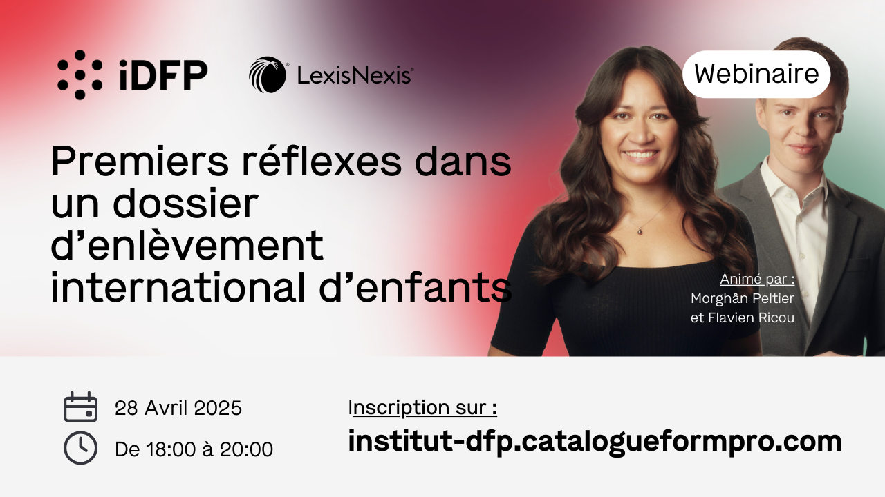 formation déplacements illicites d'enfants à l'international