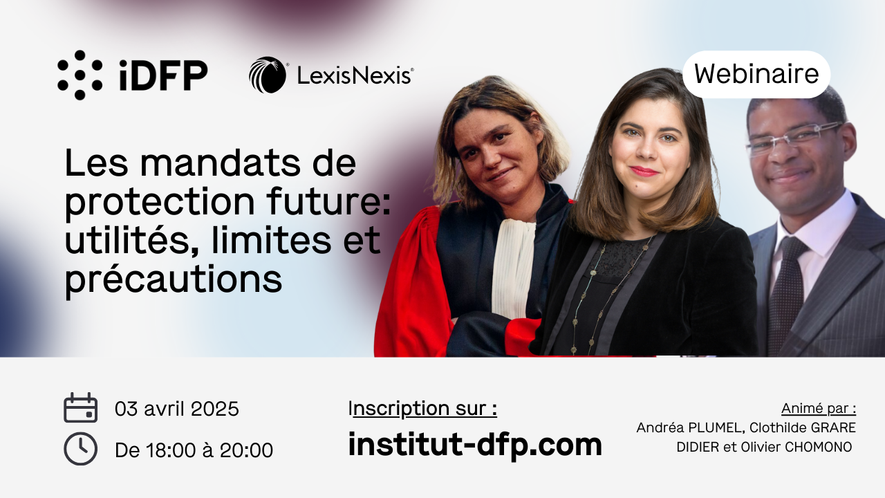 Formation mandat de protection future