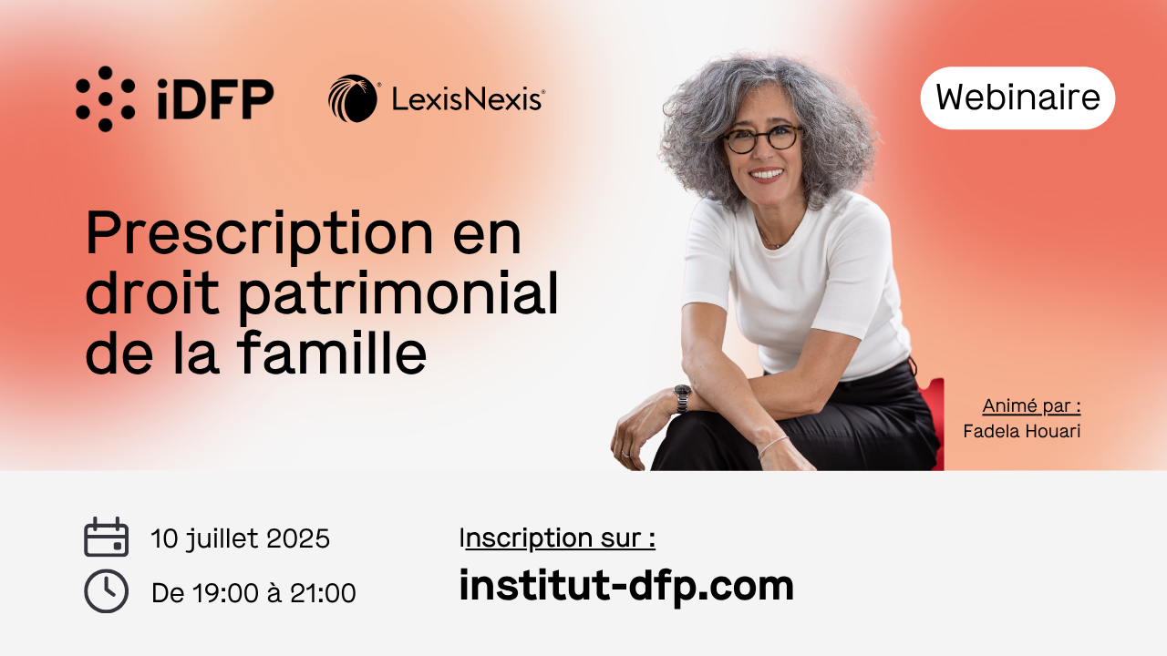 prescription en droit patrimonial de la famille
