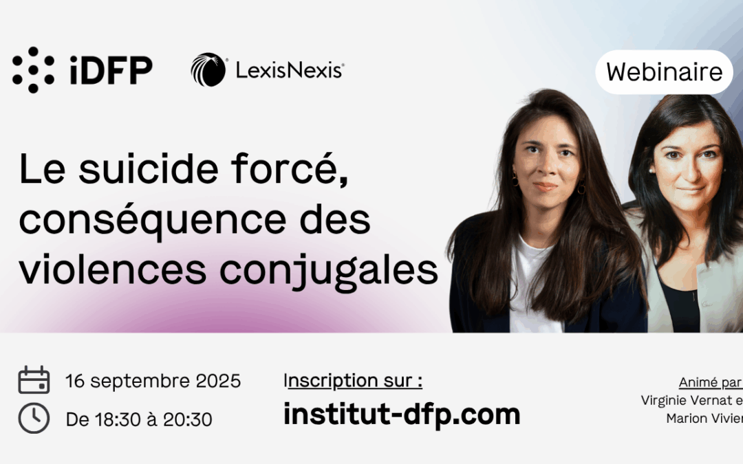 Le suicide forcé, conséquence des violences conjugales