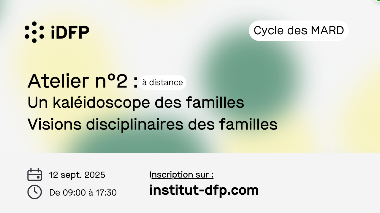 Cycle MARD les typologies familiales