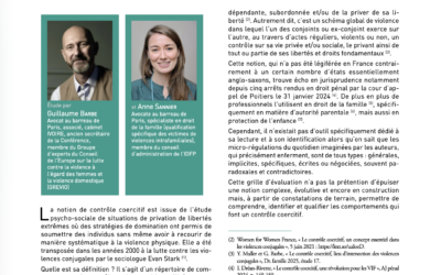 La grille d&rsquo;évaluation du contrôle coercitif